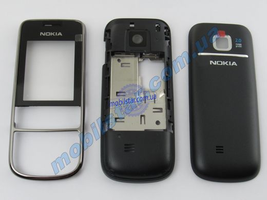 Корпус телефону Nokia 2700 чорний. High Copy