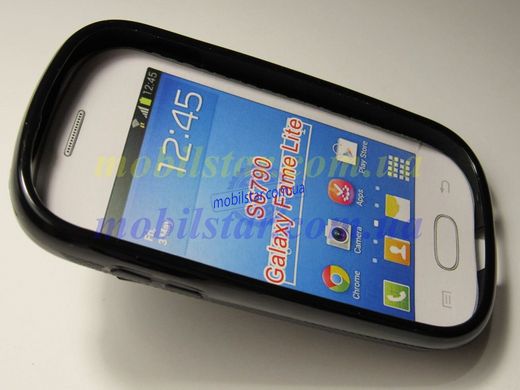 Чохол для Samsung S6790, Samsung Galaxy fame Lite чорний