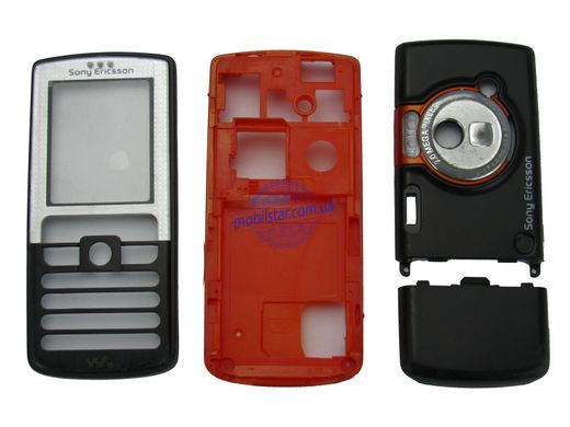 Корпус телефону Sony Ericsson W800 чорний. AAA