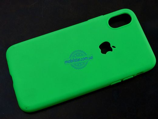 Силикон для IPhone X зеленый