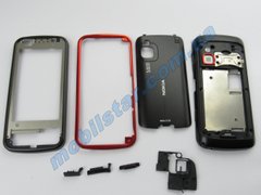 Корпус телефона Nokia C6 черный. High Copy