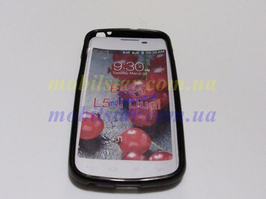 Чехол для LG L5 Dual, LG E455 черный