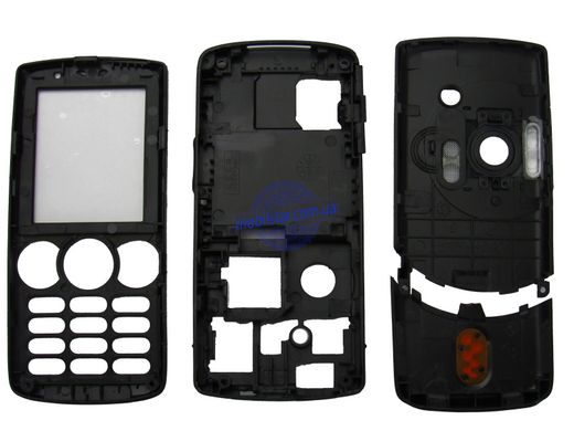 Корпус телефону Sony Ericsson W810 чорний. AAA