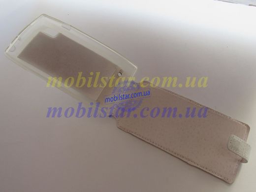 Кожаный чехол-флип для LG L9, LG P760, LG P765, LG P768 белый