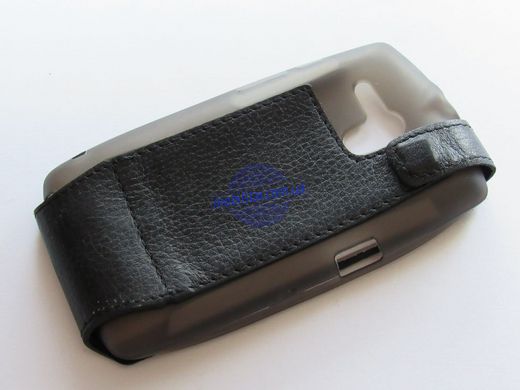 Шкіряний чохол-фліп для Sony Xperia MT25i, Sony Xperia Neo l чорний