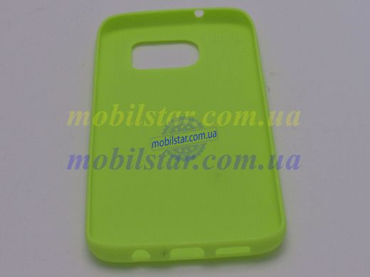 Чохол для Samsung S7 Edge, Samsung G935 зелений (сітка)