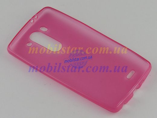 Силикон для LG D724, LG G3s, LG G3mini розовый