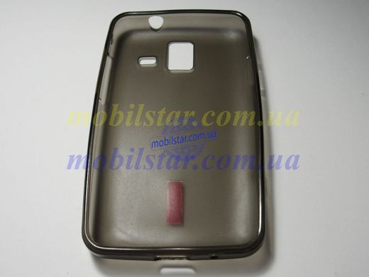 Силикон для Samsung S7250, Samsung Wawe M черный