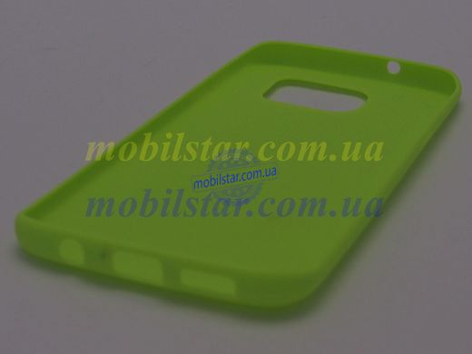 Чехол для Samsung S7 Edge, Samsung G935 зеленый (сетка)