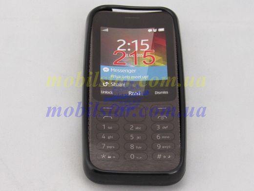 Чехол для Nokia 215 черный