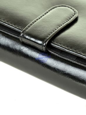 Кожаный женский кошелек Alessndro Paoli W46 черный