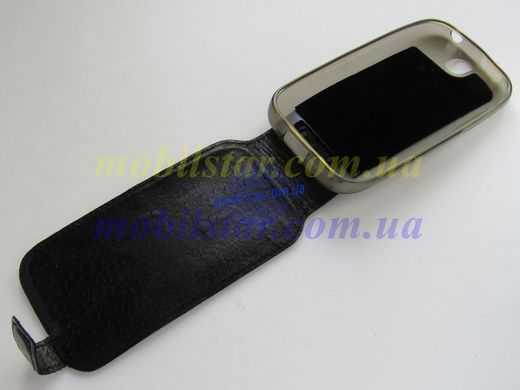 Шкіряний чохол-фліп для HTC Desire SV, HTC T326e чорний