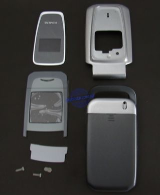 Корпус телефону Siemens CF62 срібний. AAA