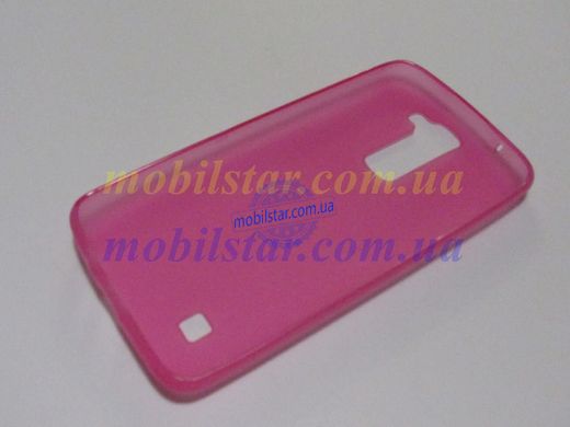 Силикон для LG K7, LG X210 розовый