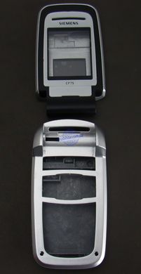 Корпус телефону Siemens CF75 срібний. AAA