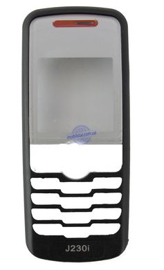 Корпус телефону Sony Ericsson J230 чорний. AAA