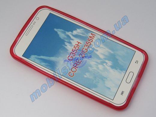Чохол для Samsung G355, Samsung Galaxy Core 2 червоний