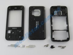 Корпус телефону Nokia N81 чорний. High Copy