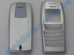 Корпус телефона Nokia 6610 серебристый. AAA