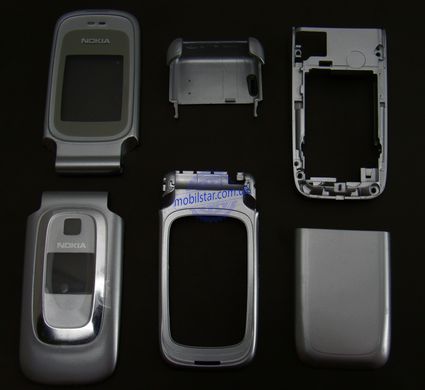 Панель телефона Nokia 6085 серебристый High Copy