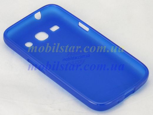 Силікон для Samsung G350, Samsung Star 2 plus синій