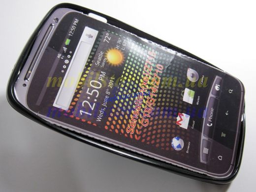 Силікон для HTC Sensation XE Z710e (G14), HTC 715e (G18) чорний