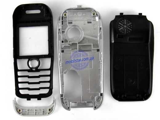 Корпус телефону Sony Ericsson J300 чорний. AAA