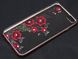 Силікон для IPhone 6 Plus червоні квіти