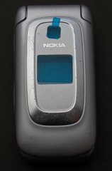 Панель телефона Nokia 6085 серебристый