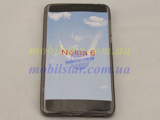 Силикон для Nokia 6 черный