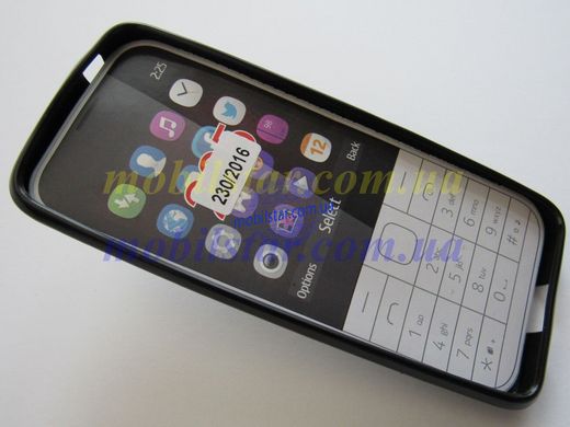 Силикон для Nokia 230 черный