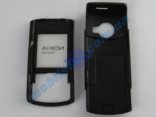 Корпус телефону Nokia N72 чорний. High Copy
