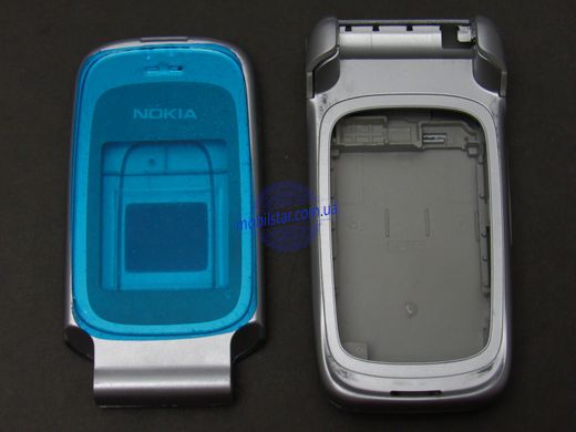 Корпус телефону Nokia 6085 серебристий