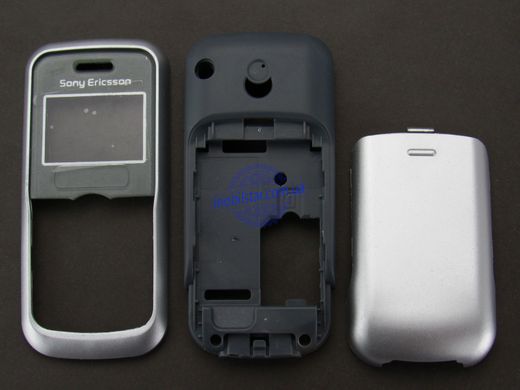 Корпус телефону Sony Ericsson J100 срібний. AAA