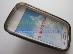 Силікон для Samsung S7560, Samsung 7562 чорний