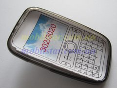 Силикон для Nokia 302, Nokia 3020 черный