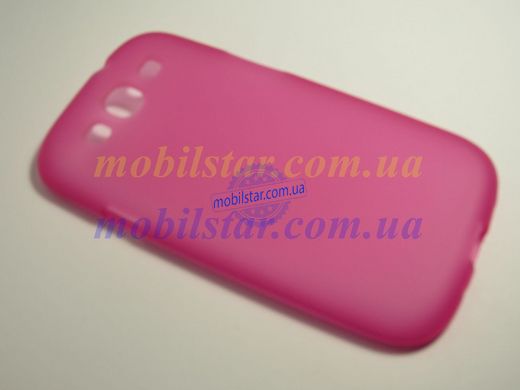 Силикон для Samsung I9300 розовый