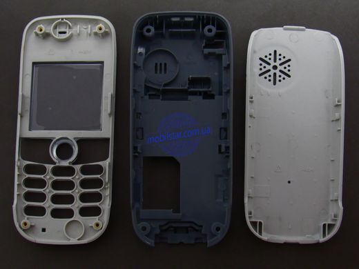Корпус телефону Sony Ericsson J200 срібний. AAA