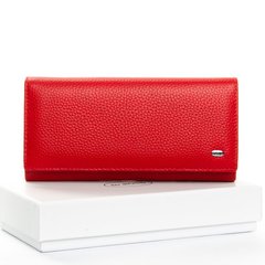 Кожаный женский кошелек DR.Bond W501 красный
