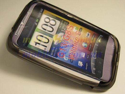 Чохол для HTC Wildfire S, HTC F510e, HTC G13 чорний