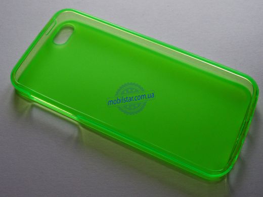 Силикон для IPhone 5G, Phone 5S зеленый