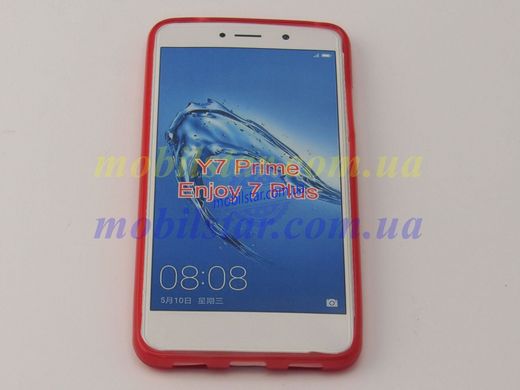 Чехол для Huawei Y7 Prime, Huawei Engoy 7Plus красный