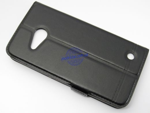 Чехол-книжка для Nokia 550, Microsoft Lumia 550 черная "Window"