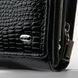 Кожаный женский кошелек ST WS-10 черный