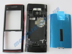 Корпус телефона Nokia X2-00 черный. High Copy