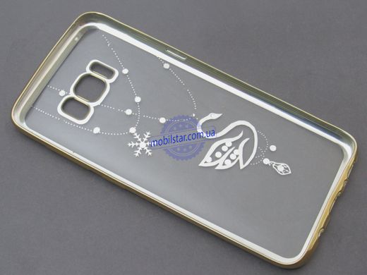 Чохол для Samsung S8, Samsung G950 прозорий (Лебідь)