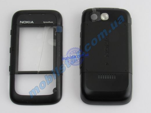 Корпус телефона Nokia 5300 черный. High Copy