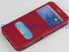 Чехол-книжка для Samsung S7 Edge, Samsung G935 красная "Windows"