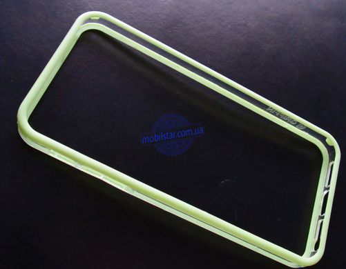 Пластикова накладка для IPhone 5G, Phone 5S бампер зелена