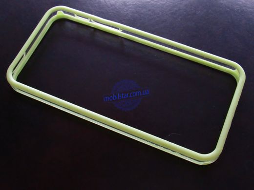 Пластиковая накладка для IPhone 5G, Phone 5S бампер зеленая